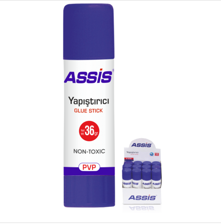 Assis Stick Yapıştırıcı 36 gr A1670 Non-Toxic
