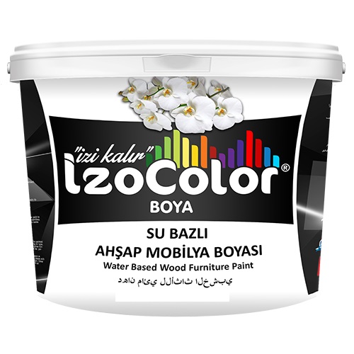 Ahşap Mobilya Boyası  Yarı Parlak 1 LT Fix Dış Cephe Su Bazlı