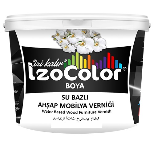 Ahşap Mobilya Verniği Yarı Parlak 7,5 LT Su Bazlı