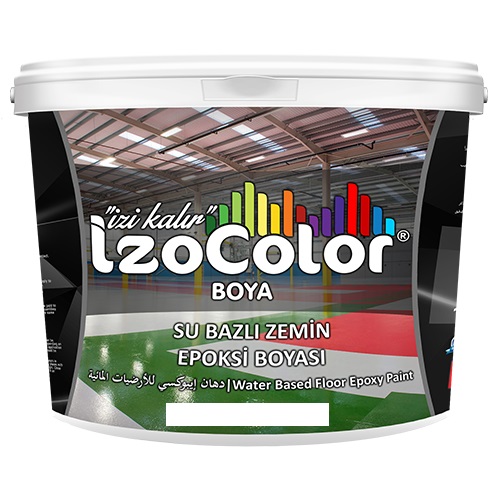 Su Bazlı Zemin Epoksi Boyası  Renkli 2,5 LT