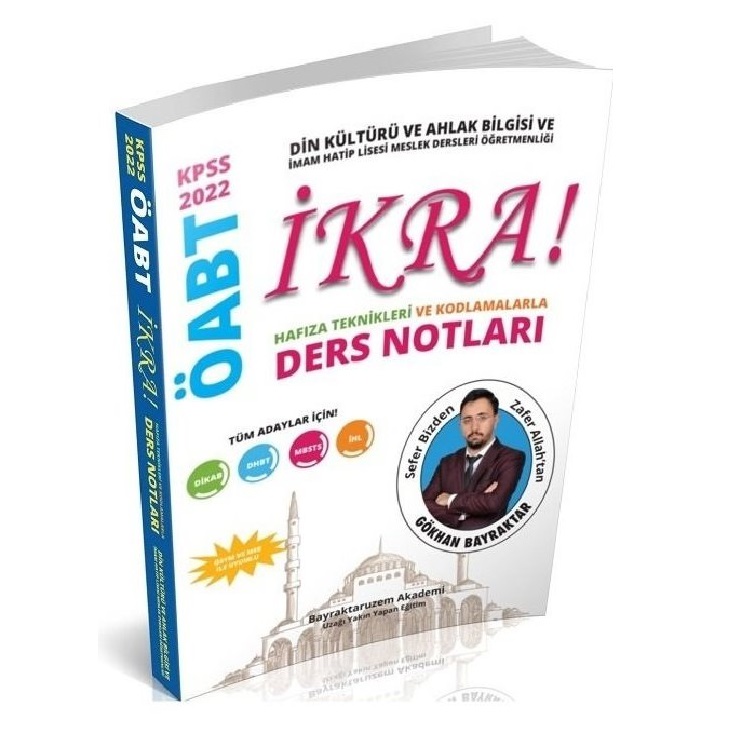 İkra ÖABT Dikab Ders Notları Tüm Adaylar İçin Gökhan Bayraktar