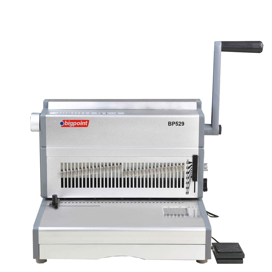 Bigpoint Elektrikli Tel Spiral Makinesi 28 Yaprak BP529