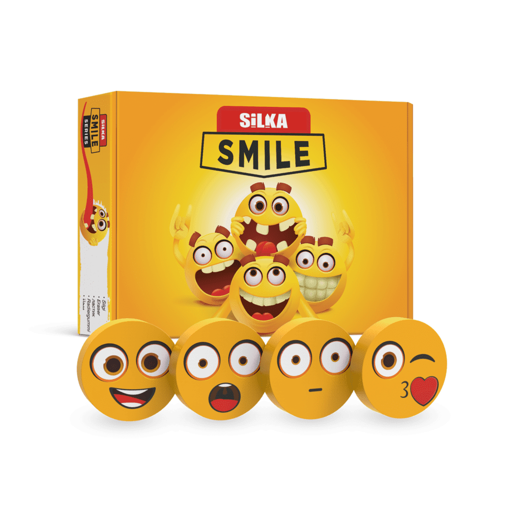 Silka Art 17 Smile Funny Silgi