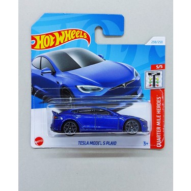 Tesla Model S Plaid HRY 91 Hot Wheels Araba