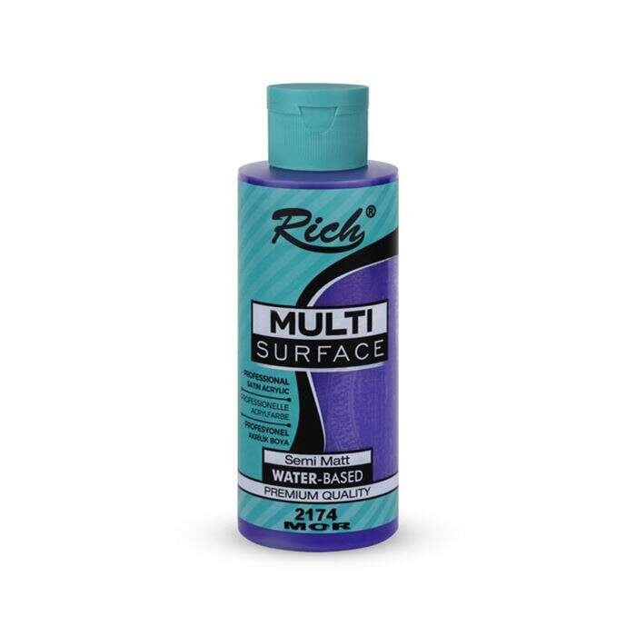 Rich Multi Surface Akrilik 120cc Boya 2174 Mor