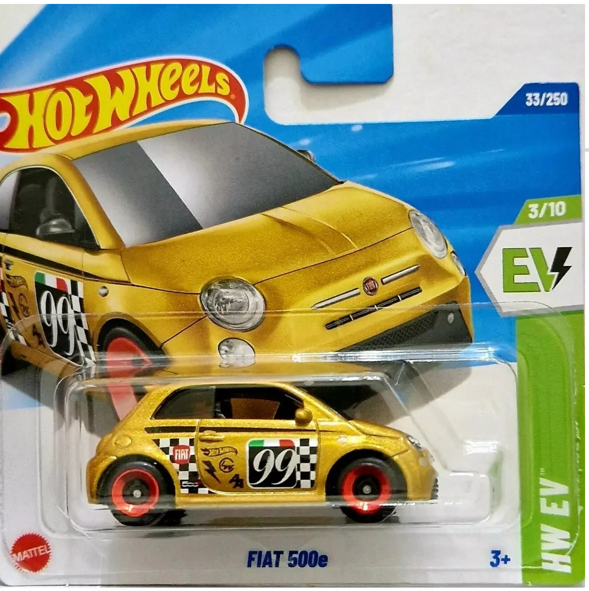 Fiat 500e Hot Wheels HWY85