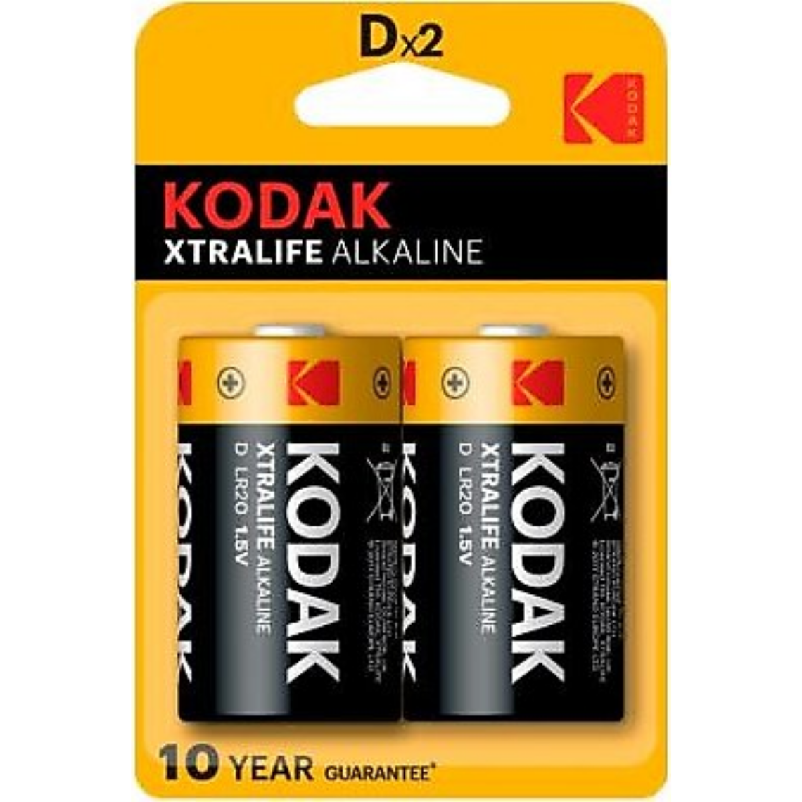 Kodak Xtralife Alkaline D LR20 1.5 Volt 2li Büyük Pil