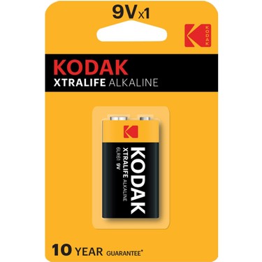 Kodak Xtralife Alkaline 9 Vol Pil