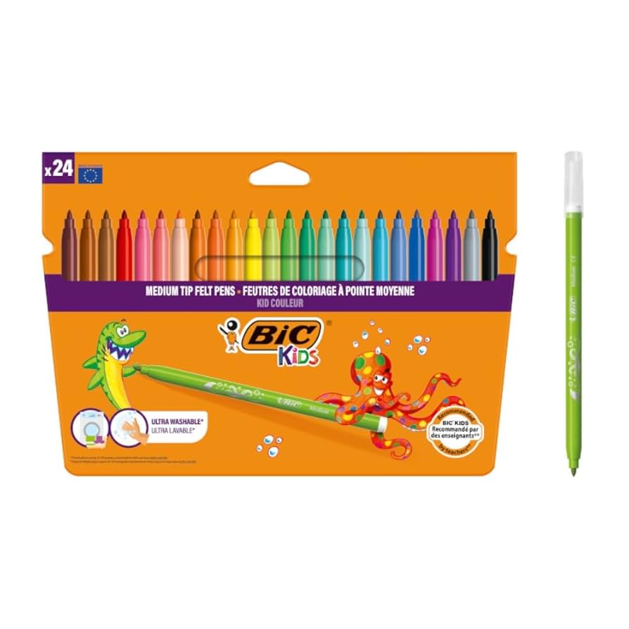 Bic 24lü Keçeli Boya Kalemi Kid Couleur