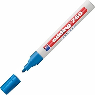 Edding E-750 Mavi Boya Dekor Markör Kalem