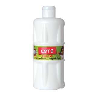 Lets Parmak Boyası 500 ML L5001 Beyaz