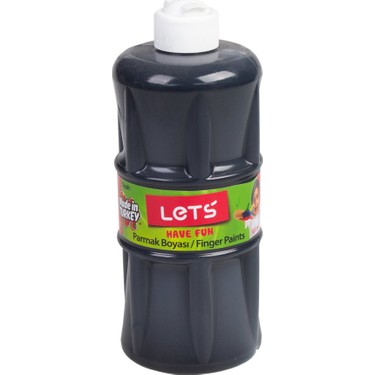 Lets Parmak Boyası 500 ML L5009 Siyah