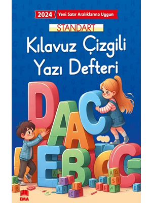 EMA A4 Kılavuz Çizgili Yazı Defteri 48 Sayfa