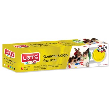 Lets Guaj Boya 6 Renk x 25ml L-5150
