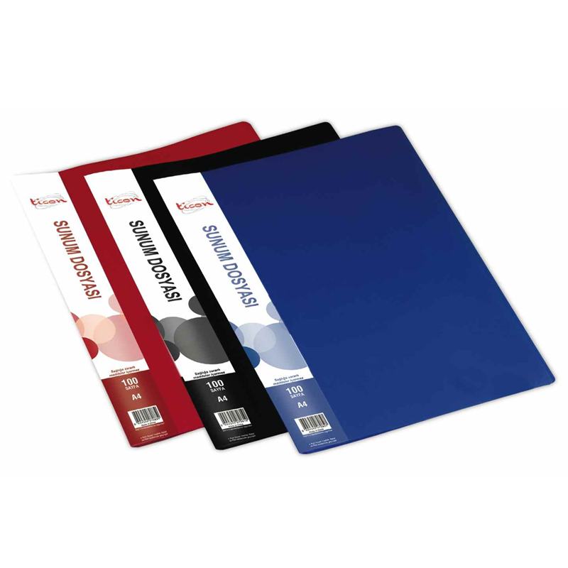 Ticon A4 Sunum Dosyası 100lü