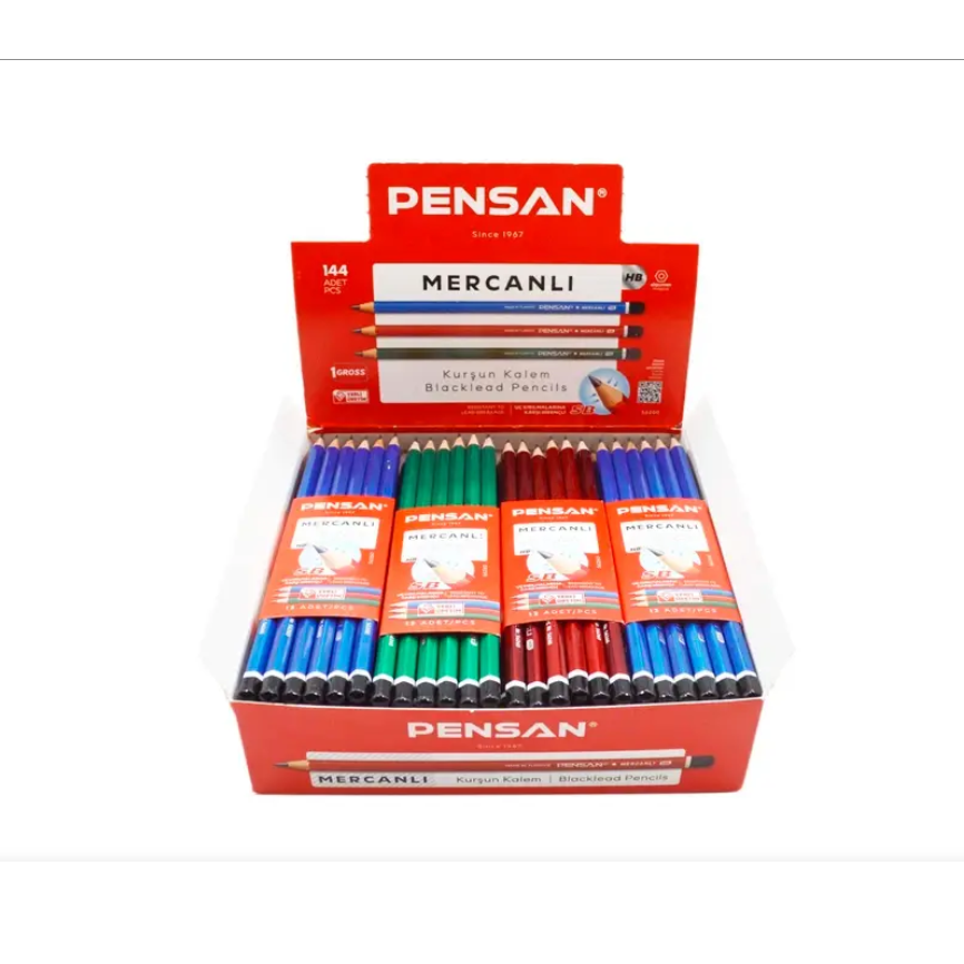 Pensan Mercanlı Kurşun Kalem 144 Adet 