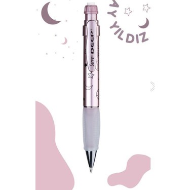 Serve Deep Versatil Kalem 0.7mm Metalik Rose Sky