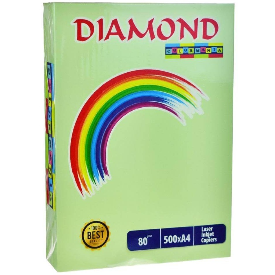 Diamond Renkli Fotokopi Kağıdı 500lü Açık Yeşil