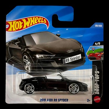 2019 Audi R8 Spyder Hot Wheels Siyah JJJ84