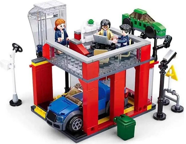 Sluban Town Tamirci - 302 Parça Lego
