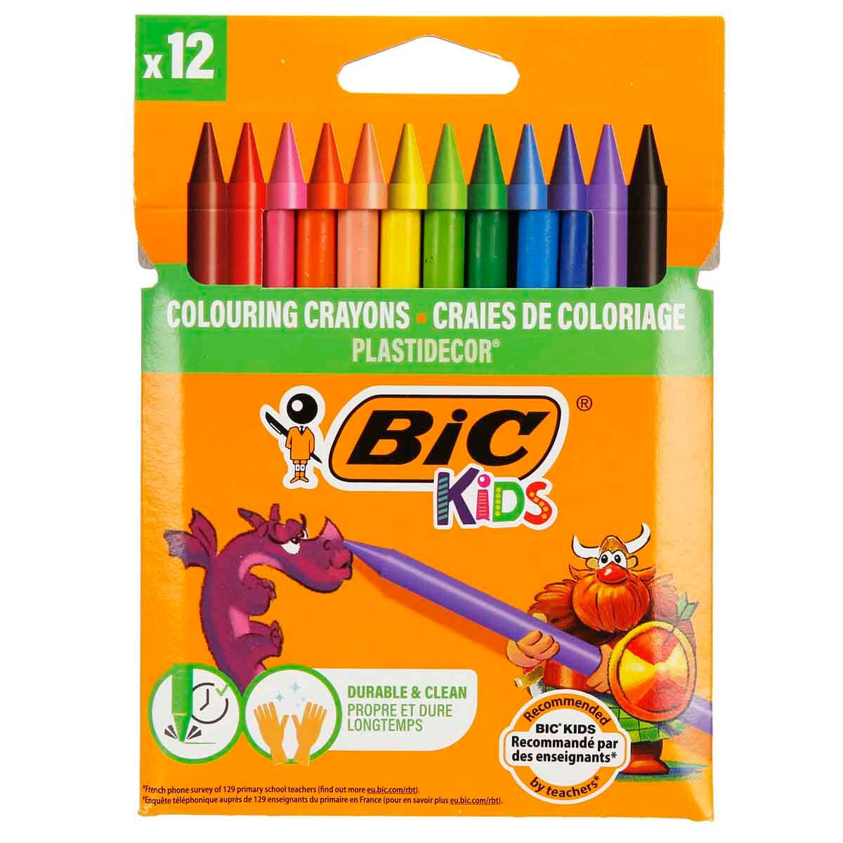 Bic Kids Silinebilir Pastel Boya 12 Renk