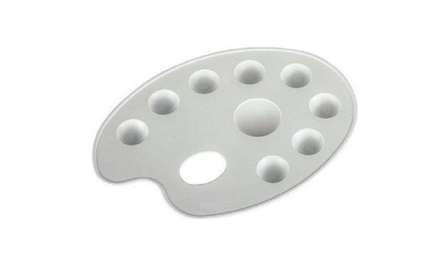 Hatas Godeli Resim Paleti 20Cm Küçük 0890