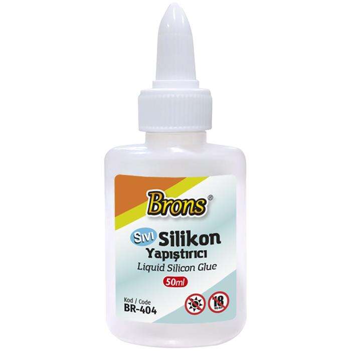 Brons Sıvı Silikon Yapıştırıcı 50 ML