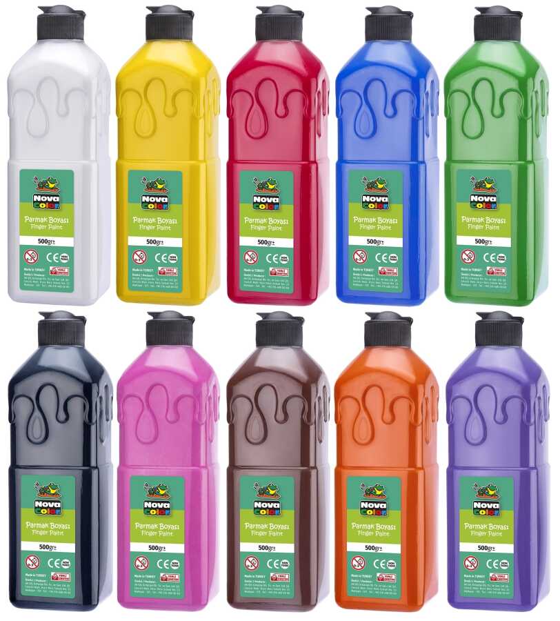 Nova Color Parmak Boyası 500G Renk Seçenekli