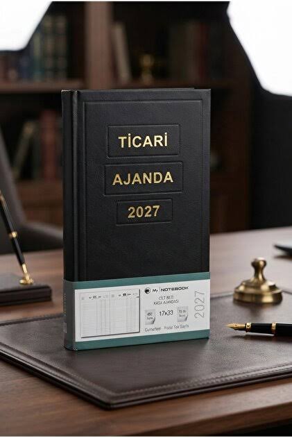 Ece Ajanda 2027 17x33 Asya Günlük Ticari Çizgili